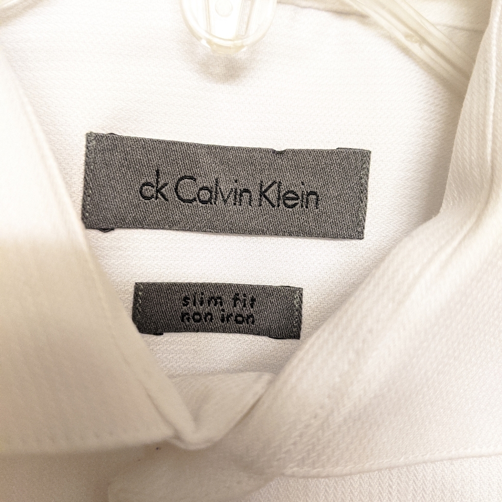 Ck white dress shirt